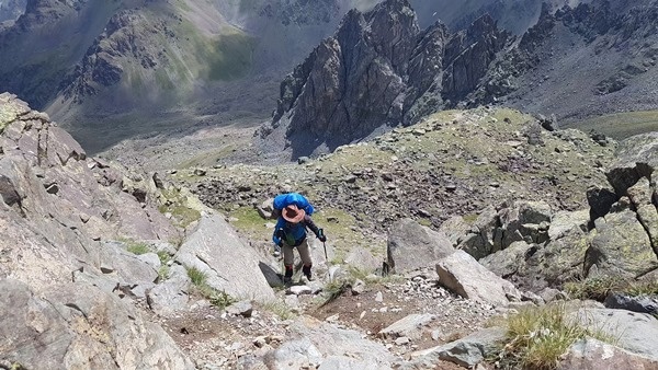 Adana'dan gelip, Kaçkar Dağı zirvesine tırmandılar 8