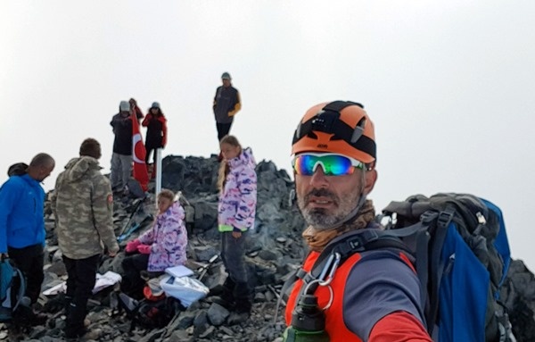 Adana'dan gelip, Kaçkar Dağı zirvesine tırmandılar 3