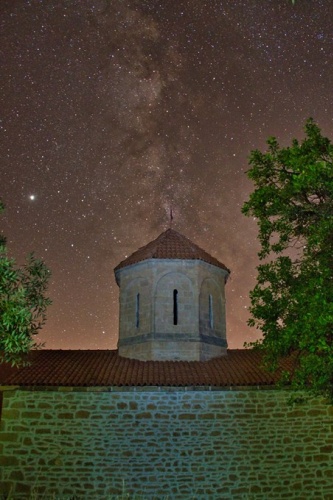 Meteor yağmurunu tarihi yapıda izlediler 10