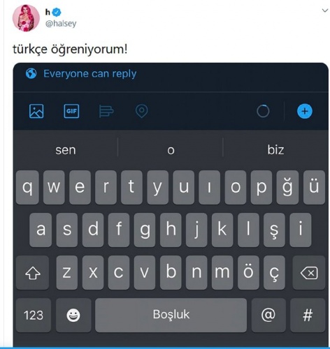 Ünlü şarkıcı Halsey Türkçe öğreniyor 5