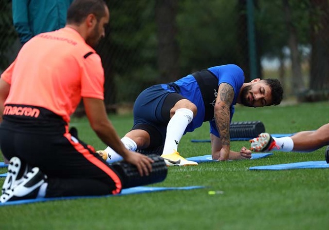 Trabzonspor Eddie Newton yönetimindehazırlıklarını sürdürüyor. 18 Ağustos 2020 17