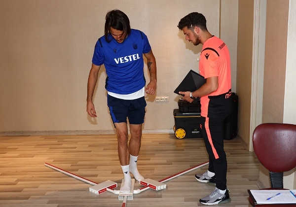 Trabzonspor'da futbolcular 2020-2021sezonu öncesi testten geçti 6