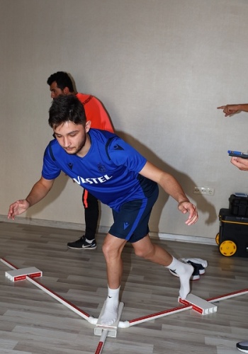 Trabzonspor'da futbolcular 2020-2021sezonu öncesi testten geçti 9
