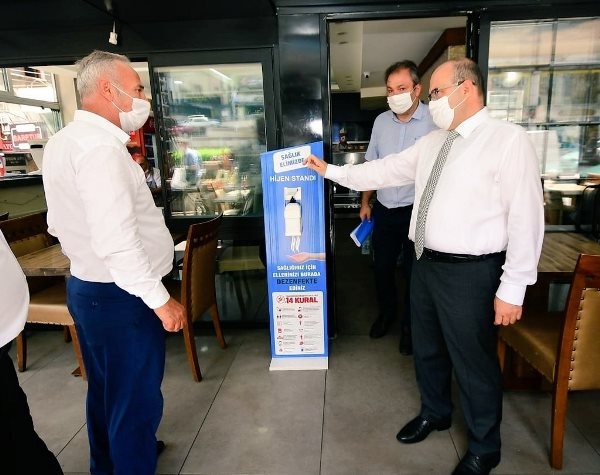 Trabzon’da koronavirüs denetimi! Bütün protokol sahada 15