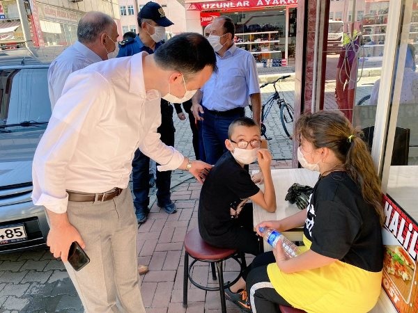 Trabzon’da koronavirüs denetimi! Bütün protokol sahada 13