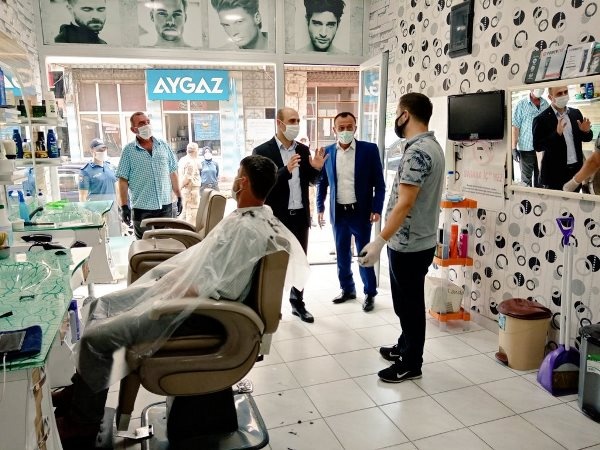 Trabzon’da koronavirüs denetimi! Bütün protokol sahada 16