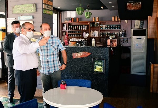 Trabzon’da koronavirüs denetimi! Bütün protokol sahada 5