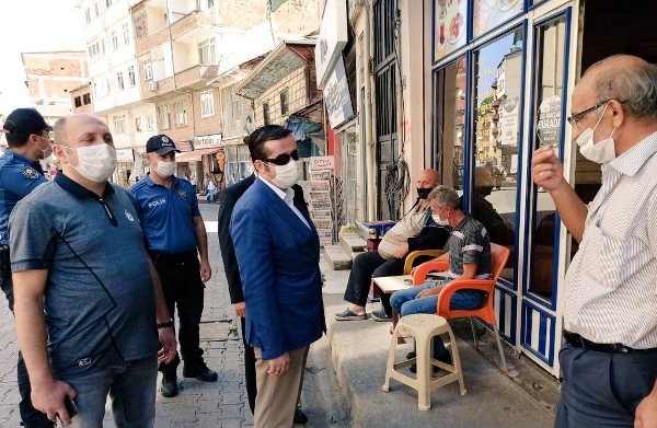 Trabzon’da koronavirüs denetimi! Bütün protokol sahada 9