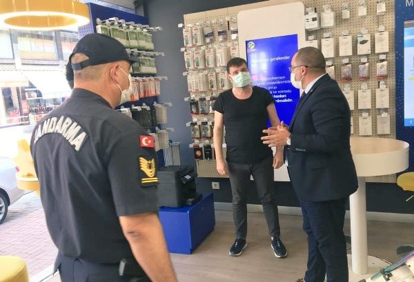 Trabzon’da koronavirüs denetimi! Bütün protokol sahada 22