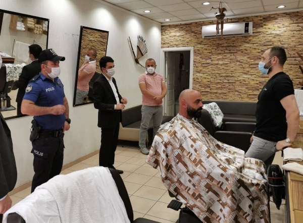 Trabzon’da koronavirüs denetimi! Bütün protokol sahada 23