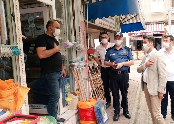 Trabzon’da koronavirüs denetimi! Bütün protokol sahada 24