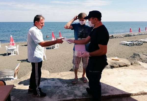 Trabzon’da koronavirüs denetimi! Bütün protokol sahada 26