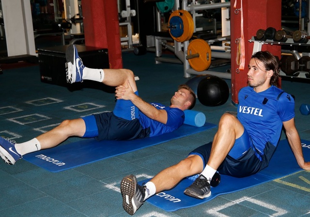 Trabzonspor Eddie Newton yönetiminde kuvvet depoladı 2