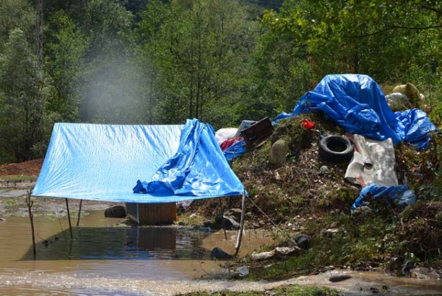 Doğu Karadeniz'i şiddetli yağış vurdu 14