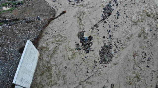 Giresun'da 5'i jandarma 6 kişinin kaybolduğu yer görüntülendi. Foto Haber. 2
