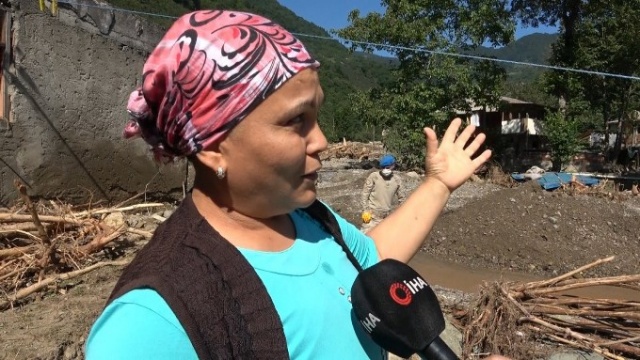 Seli yaşayan köylüler o korku dolu anları anlattılar 5