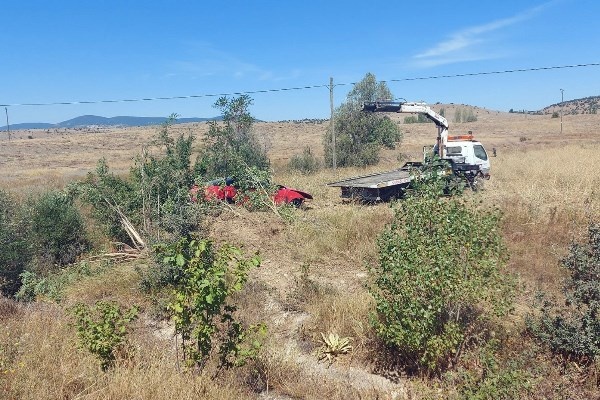 Gümüşhane'de göreve giden uzman çavuş kaza kurbanı! Şarampole yuvarlandı 5