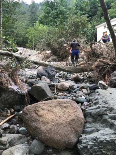 Trabzon TTAKE Giresun’da kurtarma çalışmalarına katılıyor.  27 Ağustos 2020 7