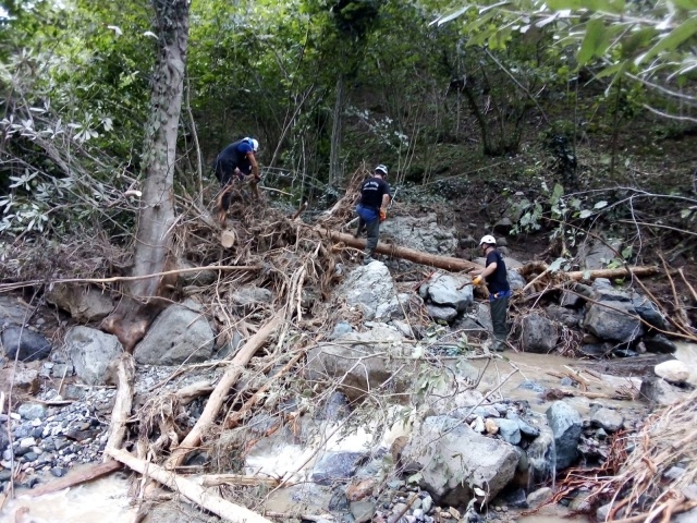 Trabzon TTAKE Giresun’da kurtarma çalışmalarına katılıyor.  27 Ağustos 2020 17
