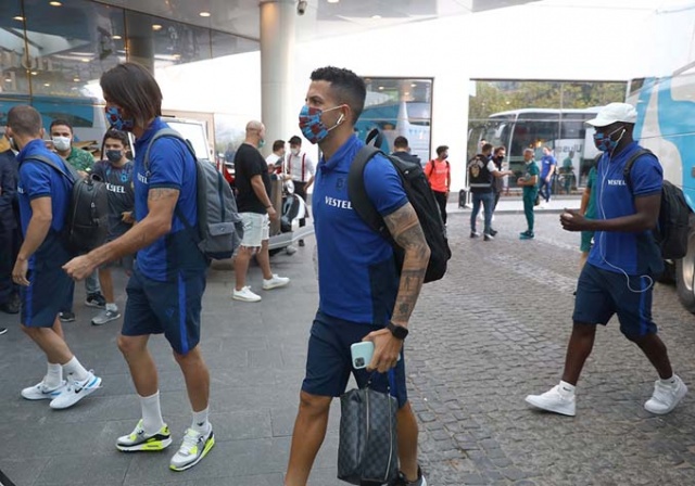 Trabzonspor'a Samsun'da coşkulu karşılama 10