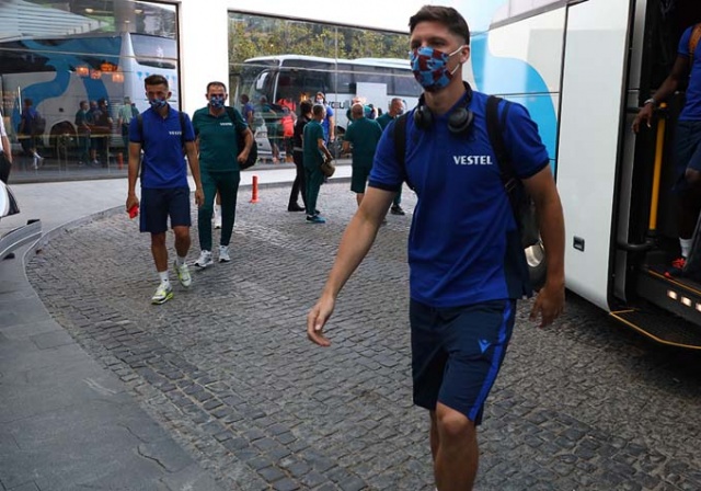 Trabzonspor'a Samsun'da coşkulu karşılama 11