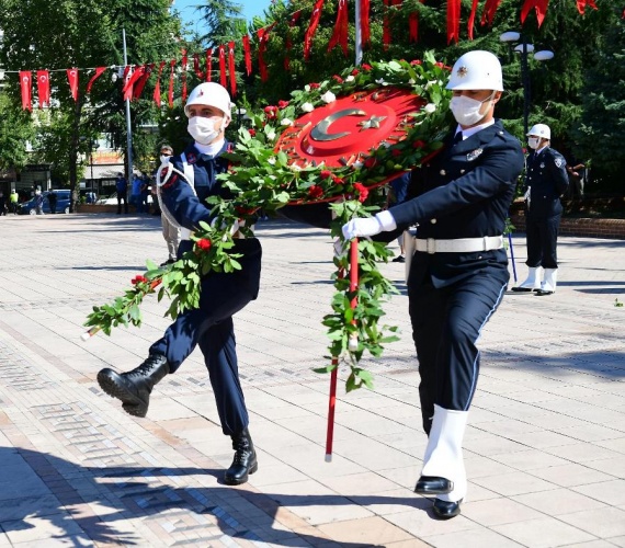 Trabzon'da 30 Ağustos Zafer Bayramı kutlandı. 30 Ağustos 2020 10