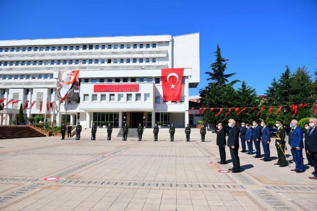 Trabzon'da 30 Ağustos Zafer Bayramı kutlandı. 30 Ağustos 2020 8