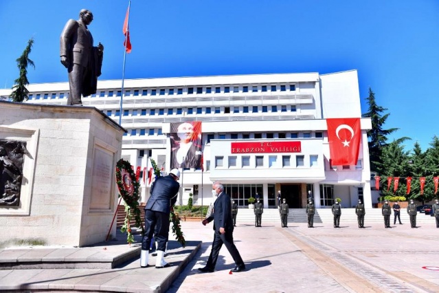 Trabzon'da 30 Ağustos Zafer Bayramı kutlandı. 30 Ağustos 2020 11