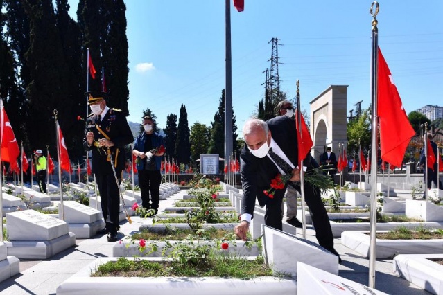 Trabzon'da 30 Ağustos Zafer Bayramı kutlandı. 30 Ağustos 2020 16