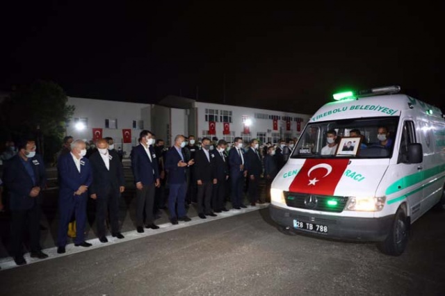 Giresun şehidi Uzman Çavuş Aykut Variyenli memleketine uğurlandı 9