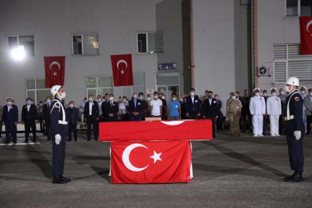 Giresun şehidi Uzman Çavuş Aykut Variyenli memleketine uğurlandı 15