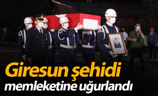 Giresun şehidi Uzman Çavuş Aykut Variyenli memleketine uğurlandı 1