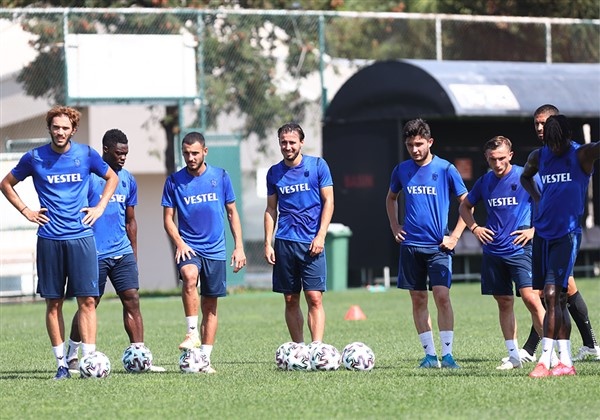 Trabzonspor'da Eddie Newton  hazırlıklar sürüyor. 1 Eylül 2020 10