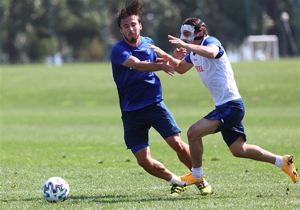 Trabzonspor'da Eddie Newton  hazırlıklar sürüyor. 1 Eylül 2020 12