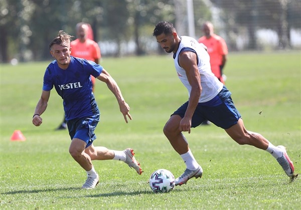 Trabzonspor'da Eddie Newton  hazırlıklar sürüyor. 1 Eylül 2020 9