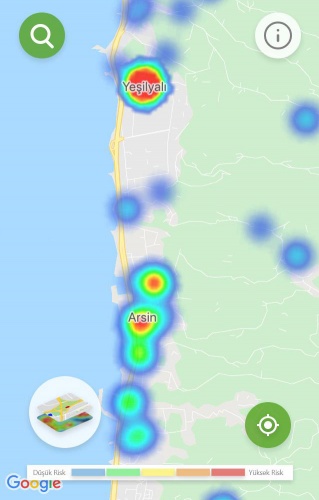 Trabzon’da koronavirüste korkutan tablo. 1 Eylül 2020 11