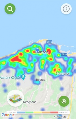 Trabzon’da koronavirüste korkutan tablo. 1 Eylül 2020 2