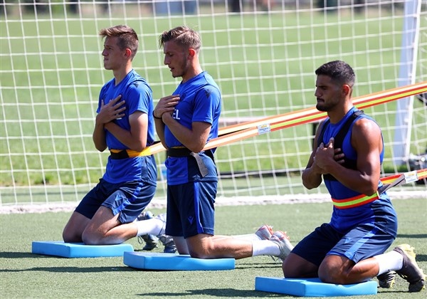 Trabzonspor'da bunaltan antrenman 7