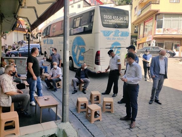 Trabzon’da 18 ilçede eş zamanlı Koronavirüs denetimi 16