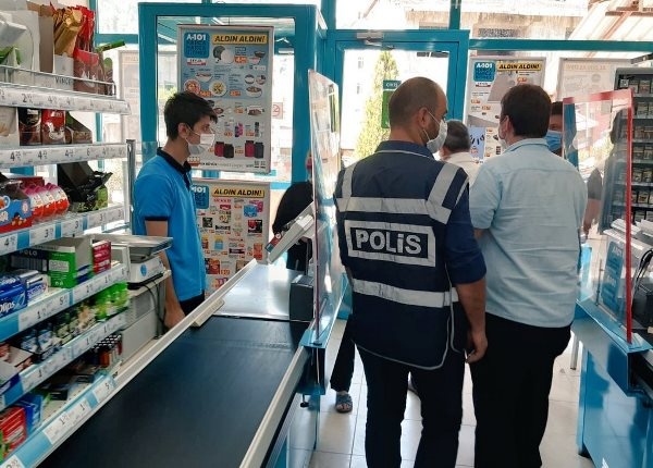 Trabzon’da 18 ilçede eş zamanlı Koronavirüs denetimi 72