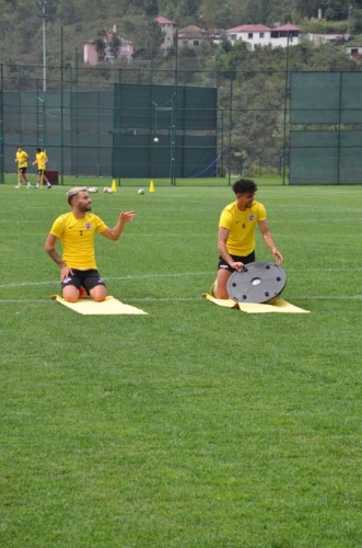 Hekimoğlu Trabzon’dan çift idman! Taktik çalışmaları başladı 3