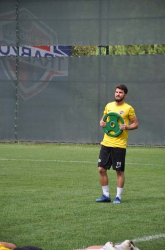 Hekimoğlu Trabzon’dan çift idman! Taktik çalışmaları başladı 5