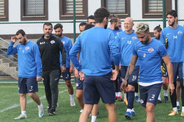 Hekimoğlu Trabzon’dan çift idman! Taktik çalışmaları başladı 11