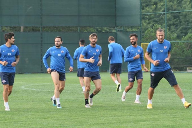 Hekimoğlu Trabzon’dan çift idman! Taktik çalışmaları başladı 6