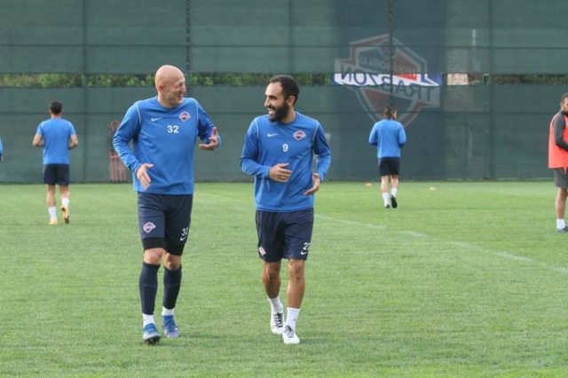 Hekimoğlu Trabzon’dan çift idman! Taktik çalışmaları başladı 9