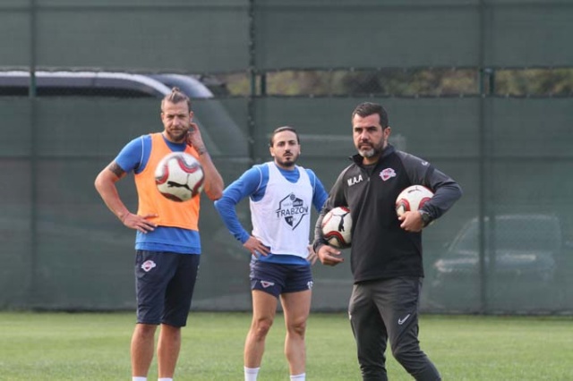 Hekimoğlu Trabzon’dan çift idman! Taktik çalışmaları başladı 7