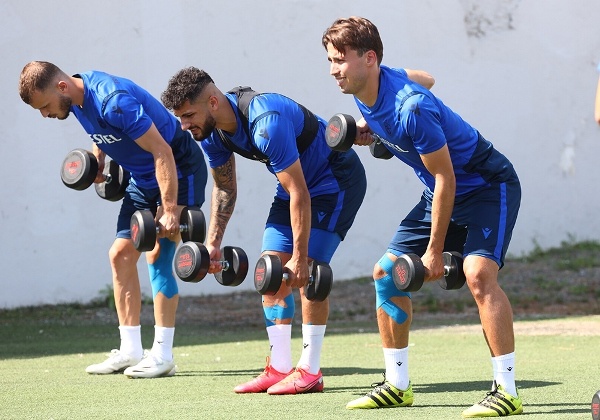 Trabzonspor dayanıklılık çalıştı 28