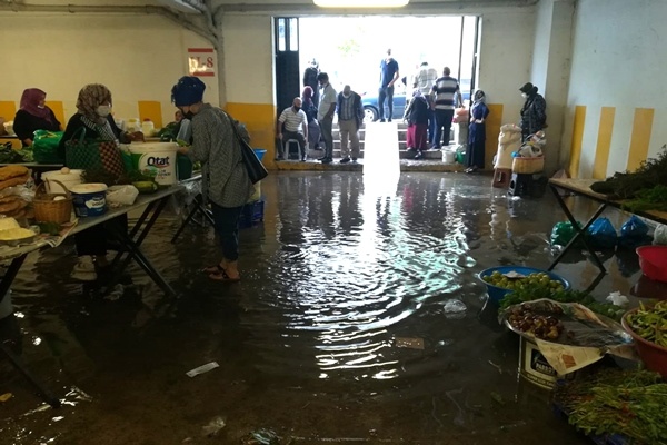 Ordu'yu sağanak vurdu 9