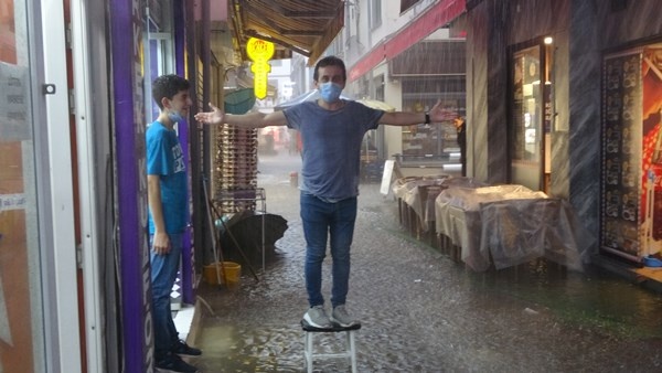 Ordu'yu sağanak vurdu 8