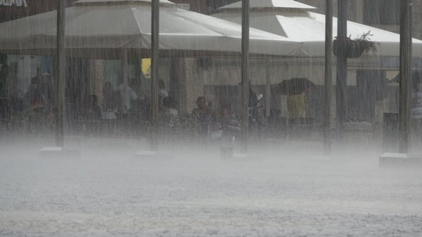 Ordu'yu sağanak vurdu 2